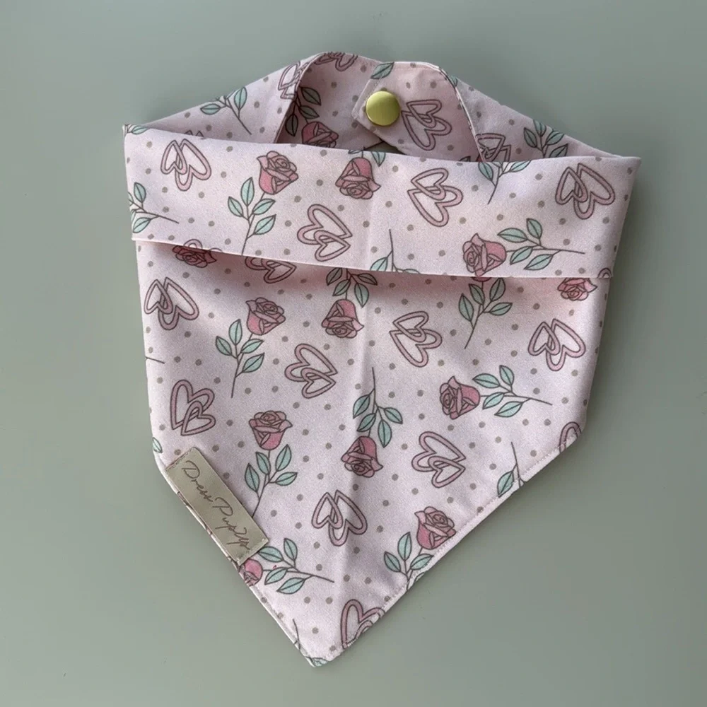 Handmade Dog Bandana – Mother’s Day Edition